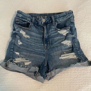 American Eagle curvy hi-rise shortie -size 10